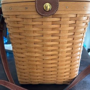 Longaberger Tall Basket Handbag